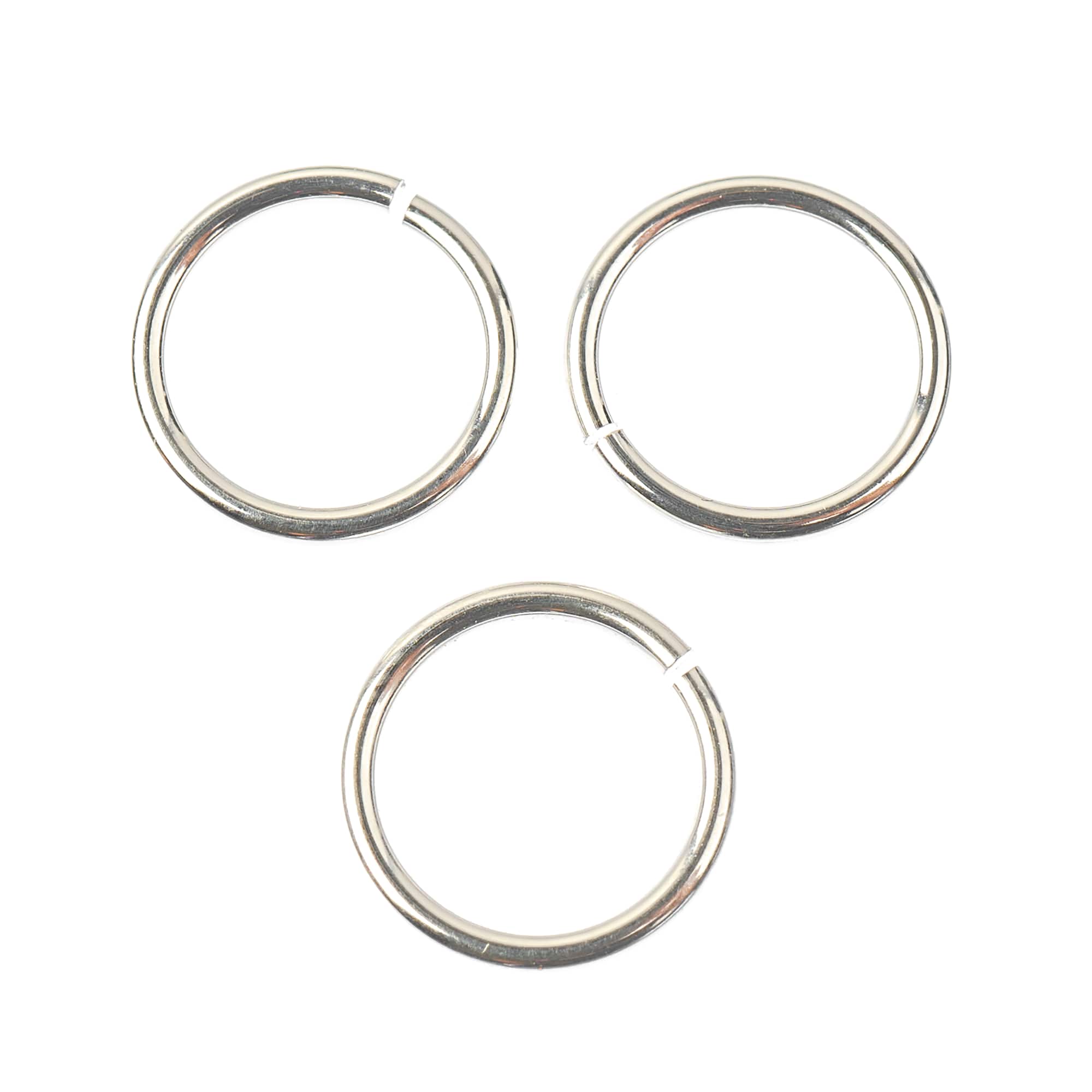 10mm Sterling Silver Jump Rings, 12ct. by Bead Landing™